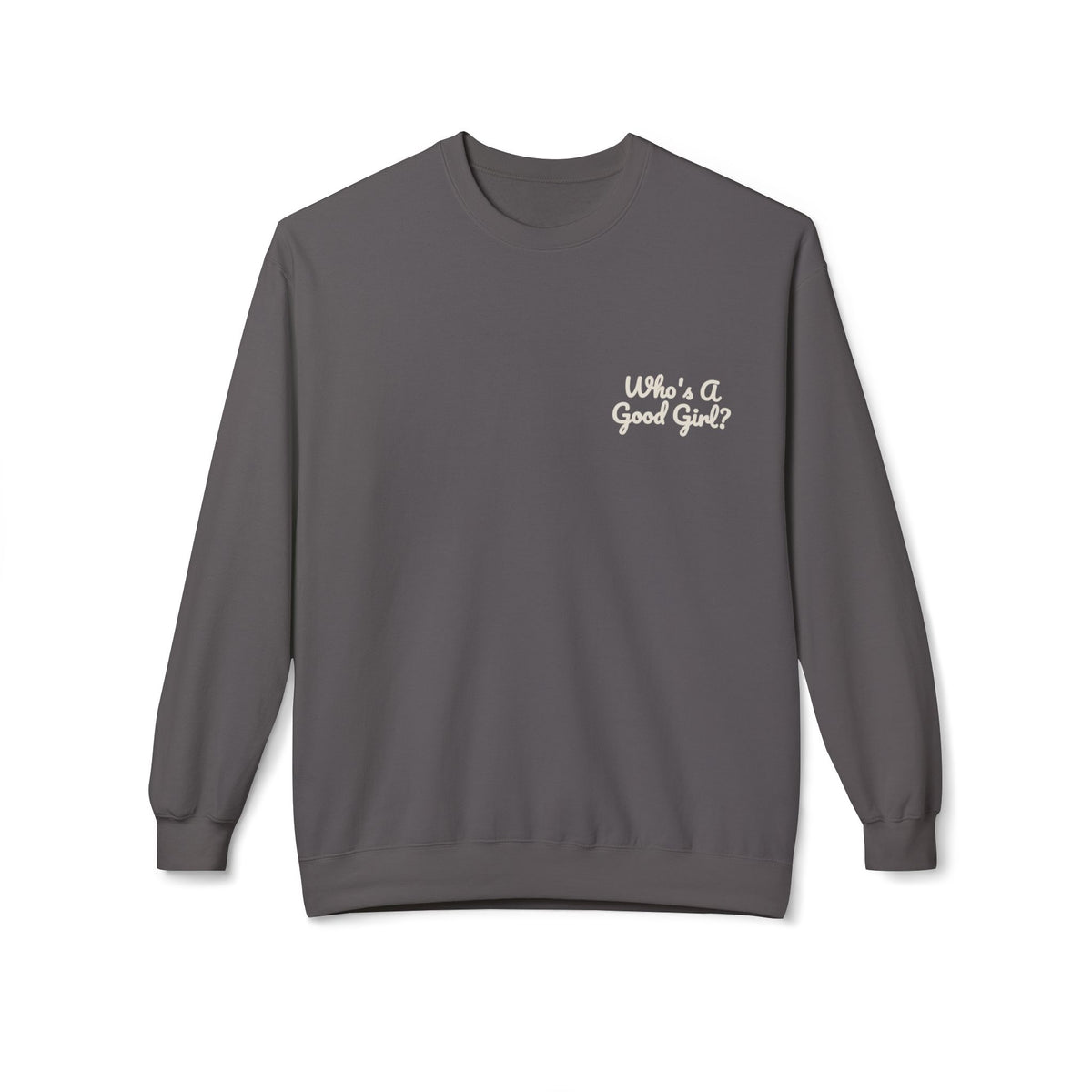 Who's A Good Girl? Stella & Blue Badge Sweatshirt