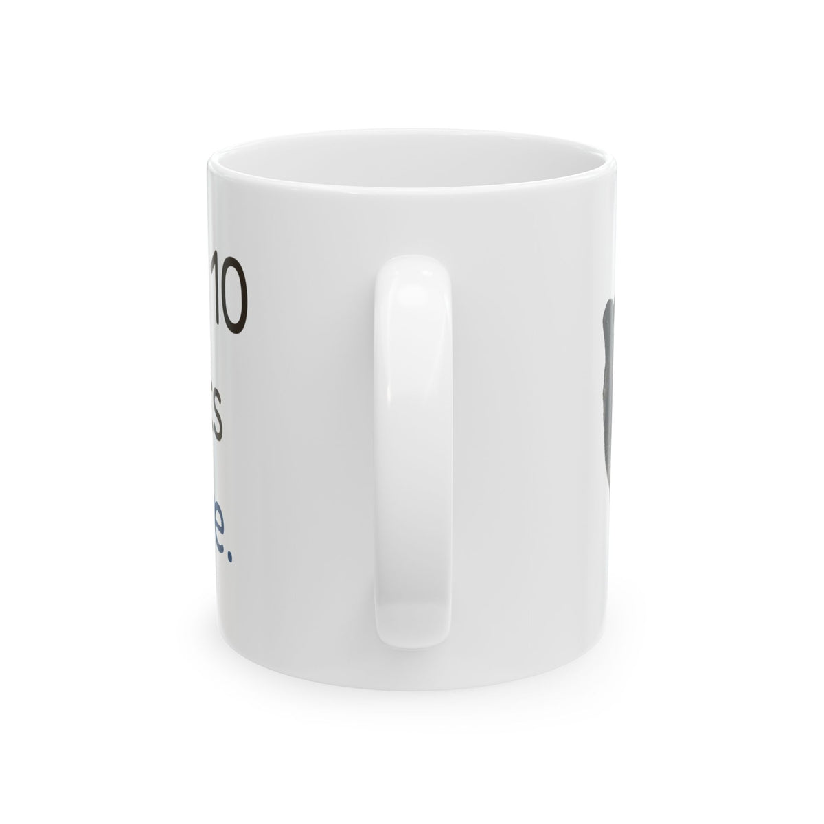 9 out of 10 dentists approve | Black Lab Mix Mug