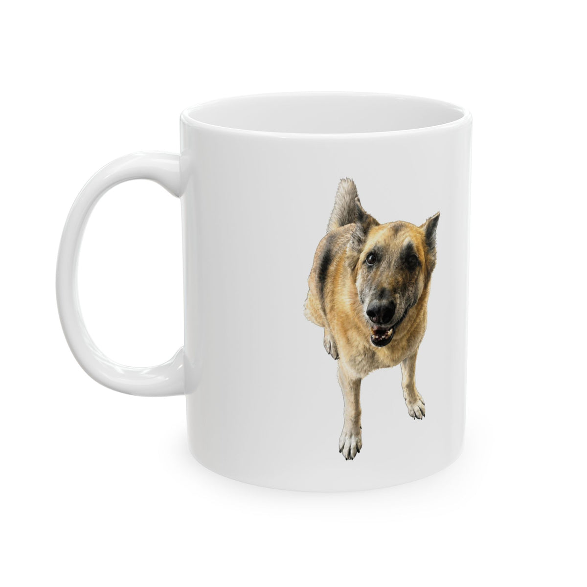 Did someone say walk? | German Shepherd Mug