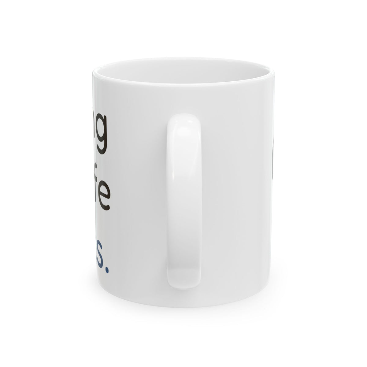 Judging your life choices | Black Lab Mix Mug