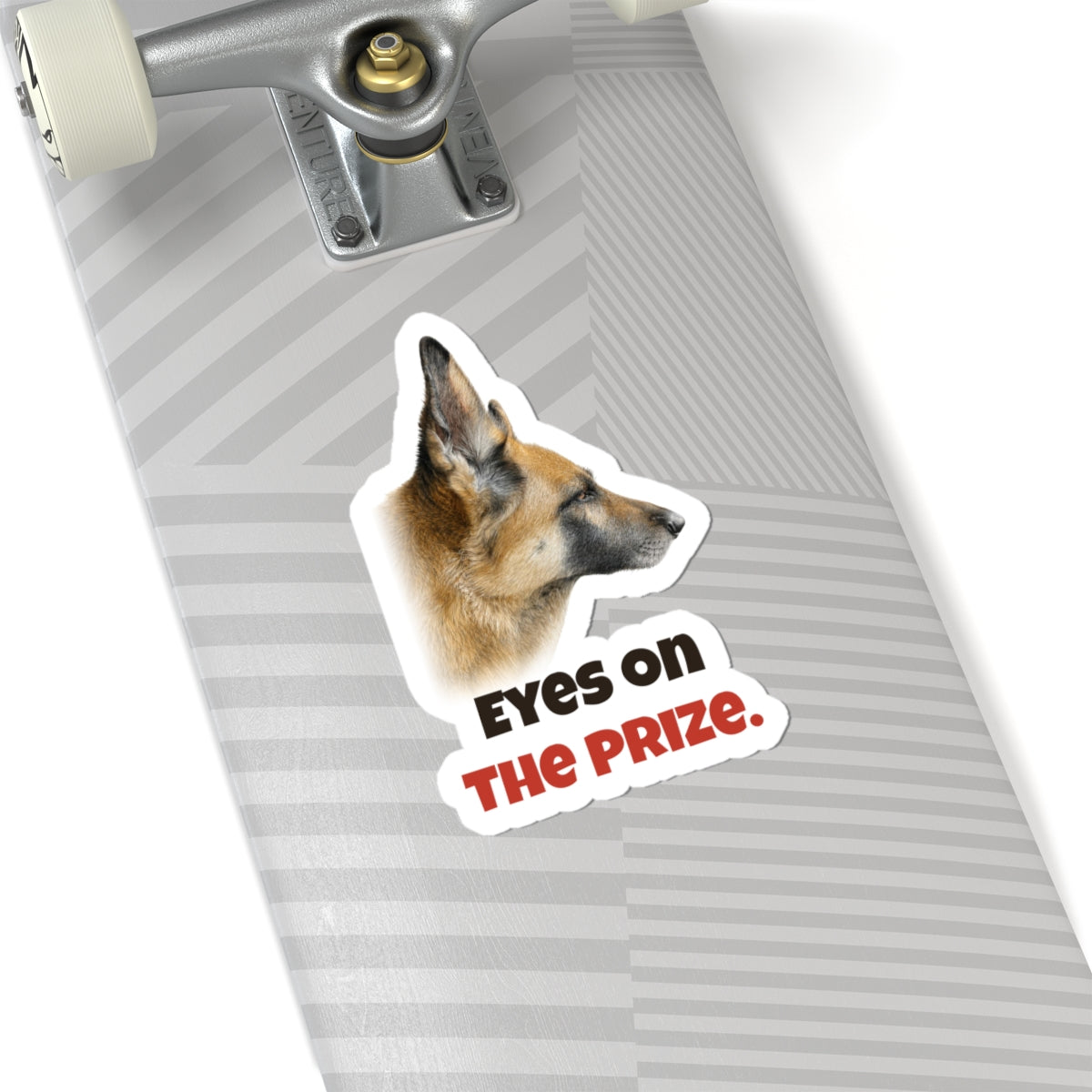 Eyes on the prize | German Shepherd Sticker