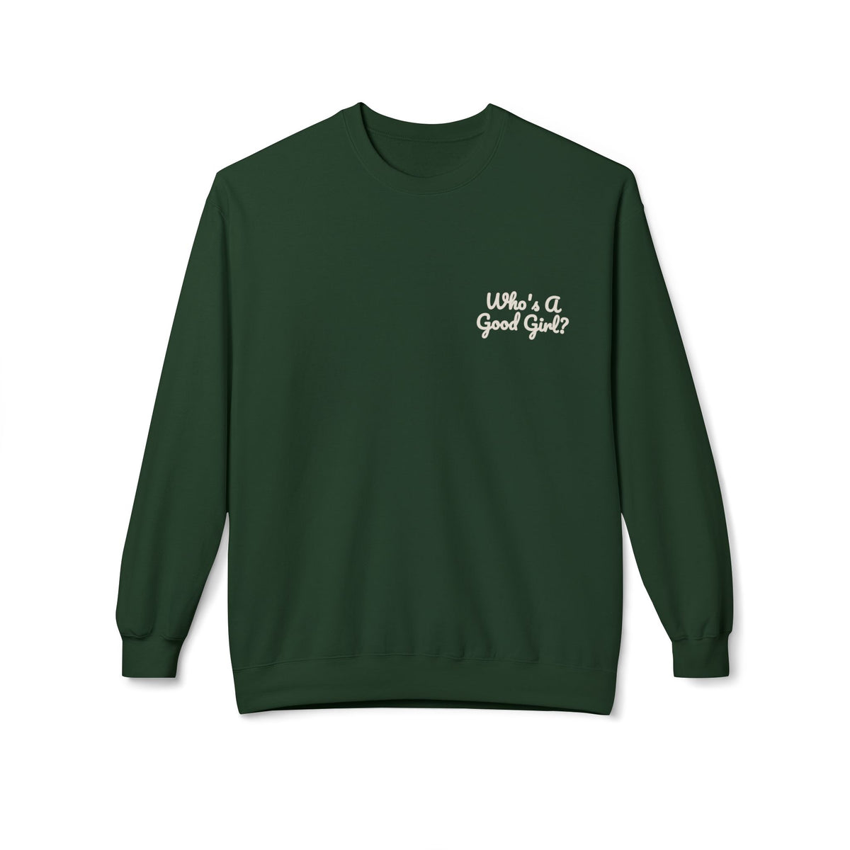 Who's A Good Girl? Stella & Blue Badge Sweatshirt