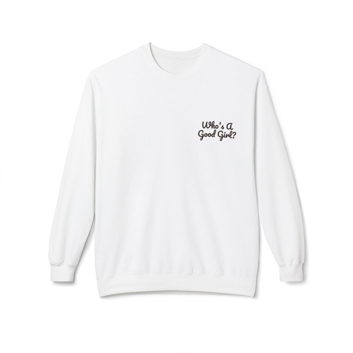 Who's A Good Girl? Stella & Blue Badge Sweatshirt