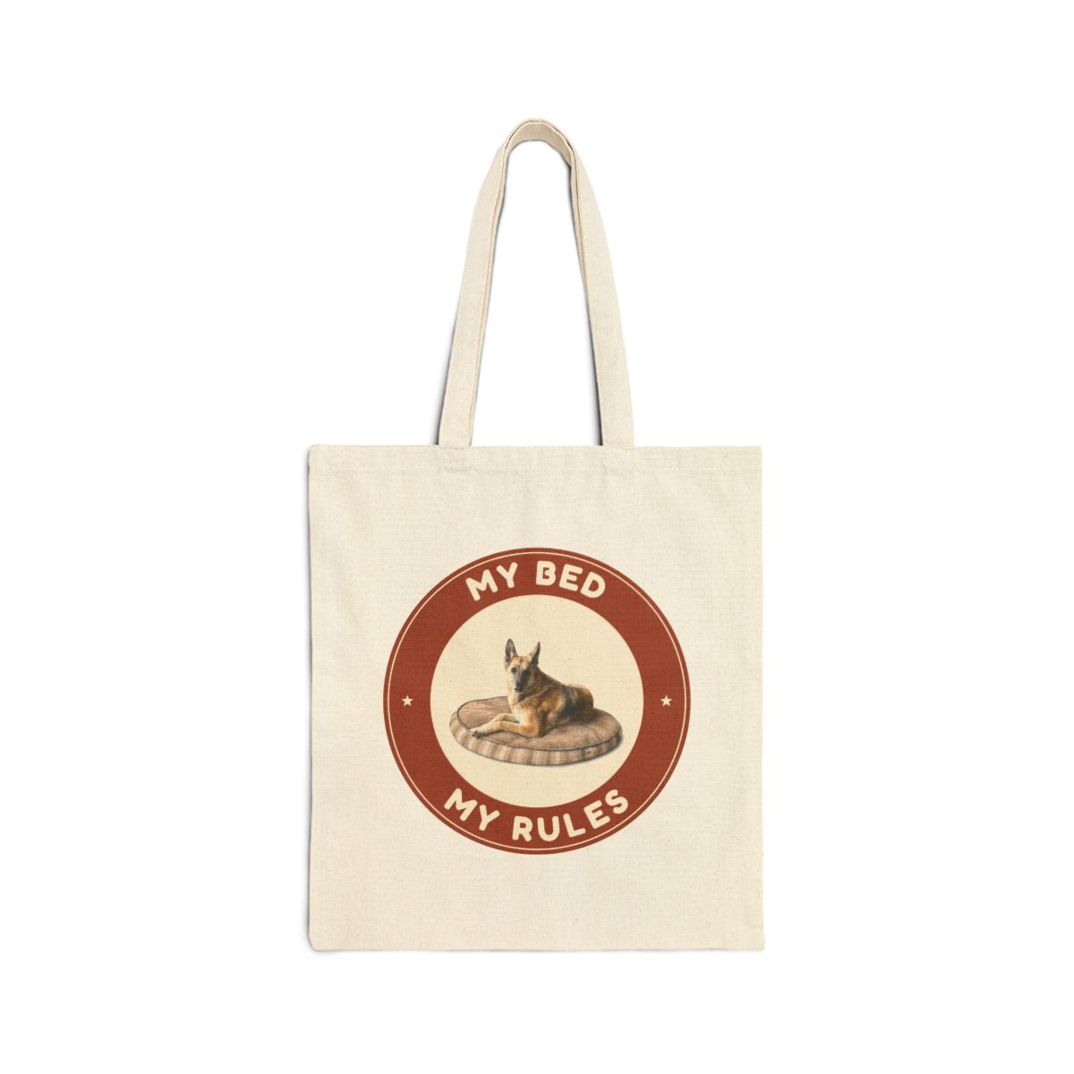 My bed. My rules. canvas tote bag