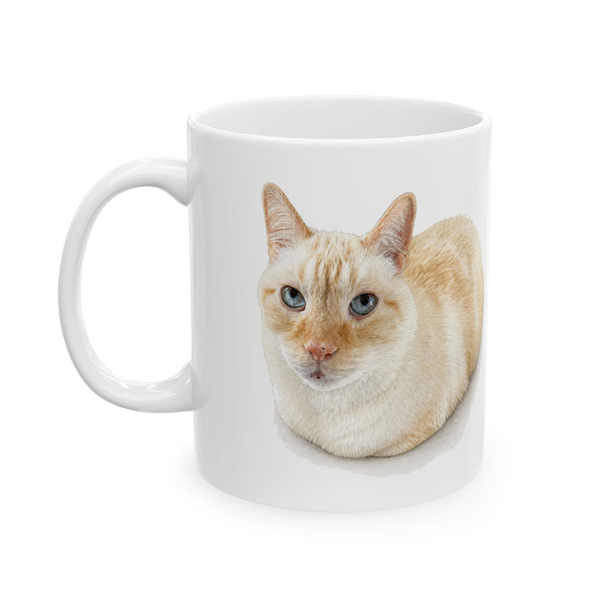 Loaf mode. Engaged | Siamese Cat Mug