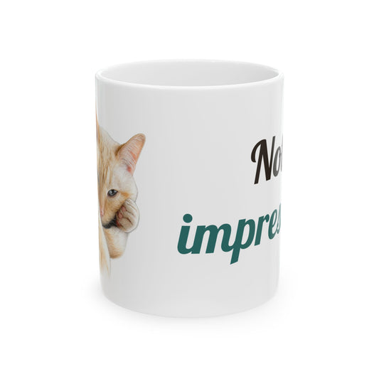 Not impressed | Siamese Cat Mug