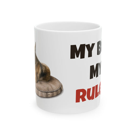 My bed. My rules | German Shepherd Mug