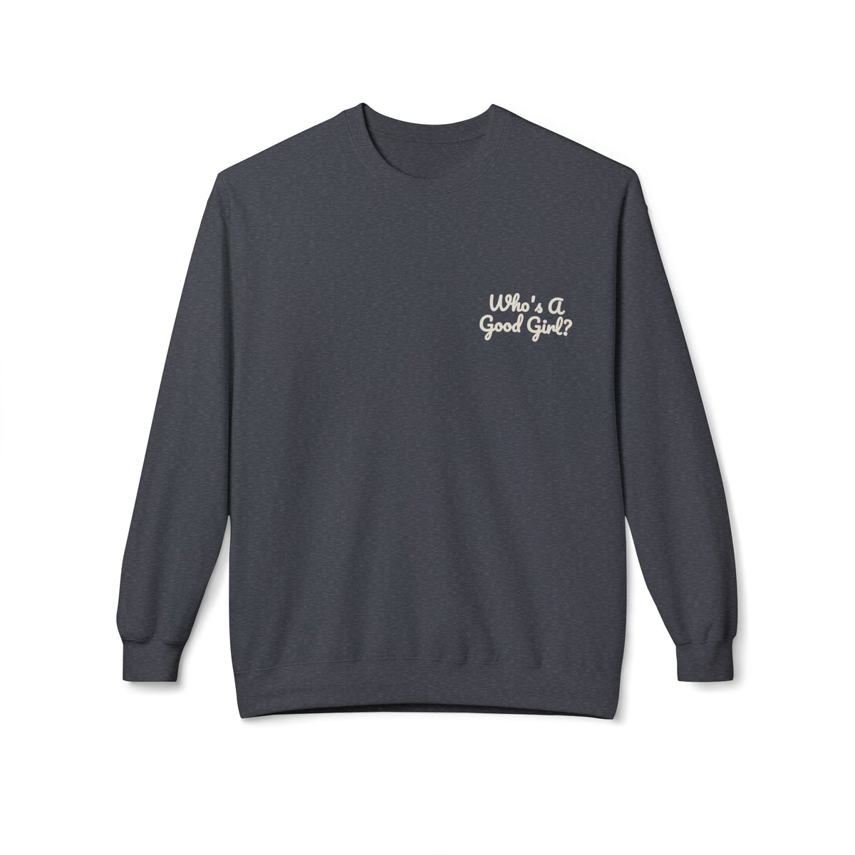 Who's A Good Girl? Stella & Blue Badge Sweatshirt