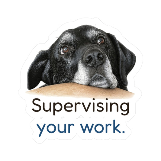Supervising your work | Mastador Sticker