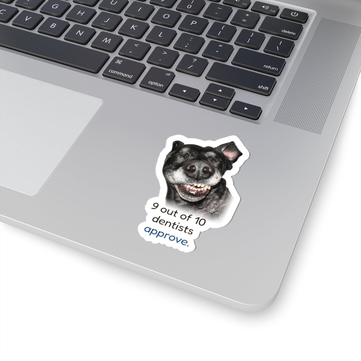 9 out of 10 dentists approve | Mastador Sticker