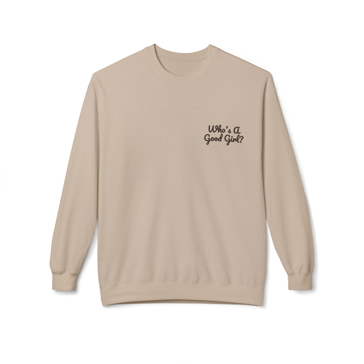 Who's A Good Girl? Stella & Blue Badge Sweatshirt