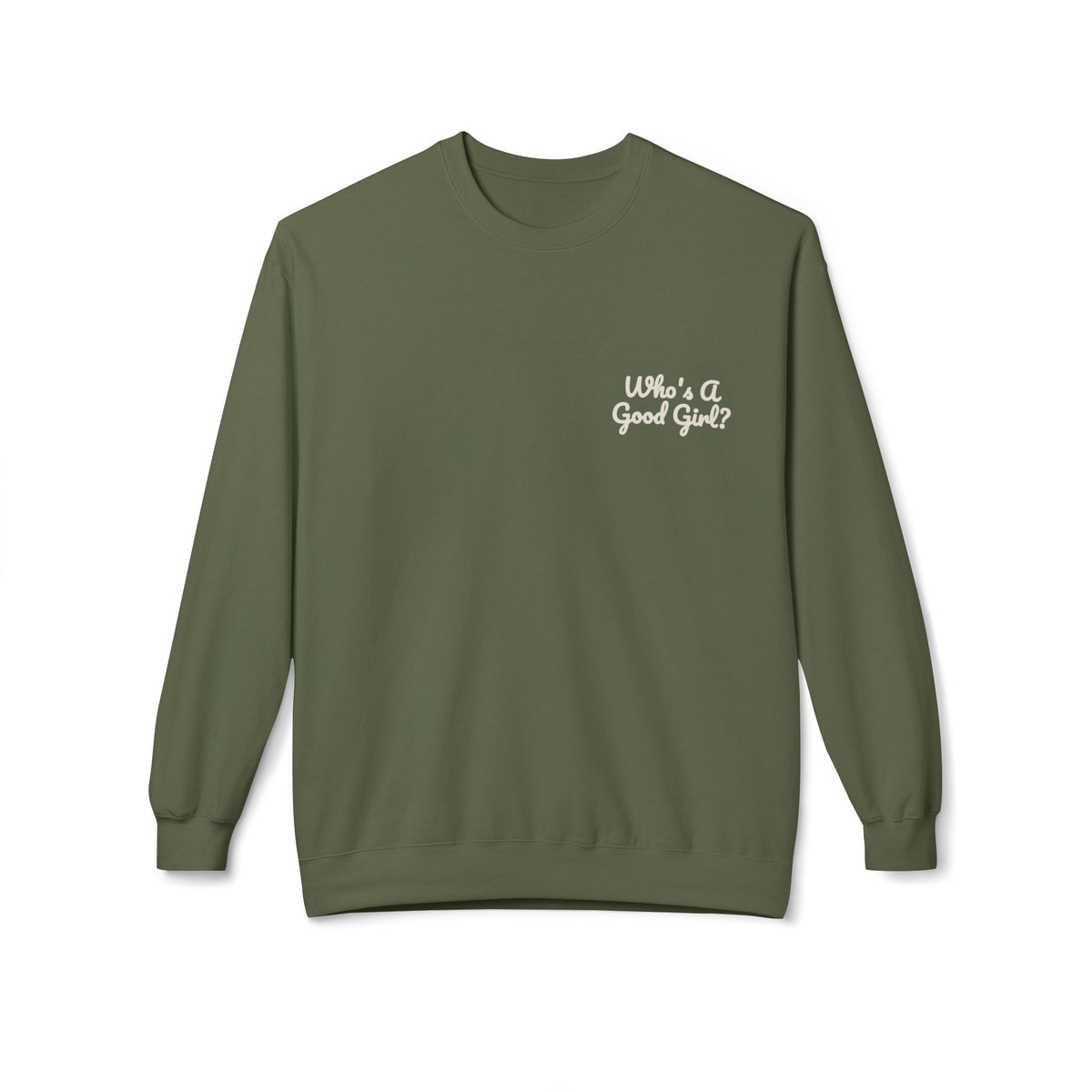 Who's A Good Girl? Stella & Blue Badge Sweatshirt