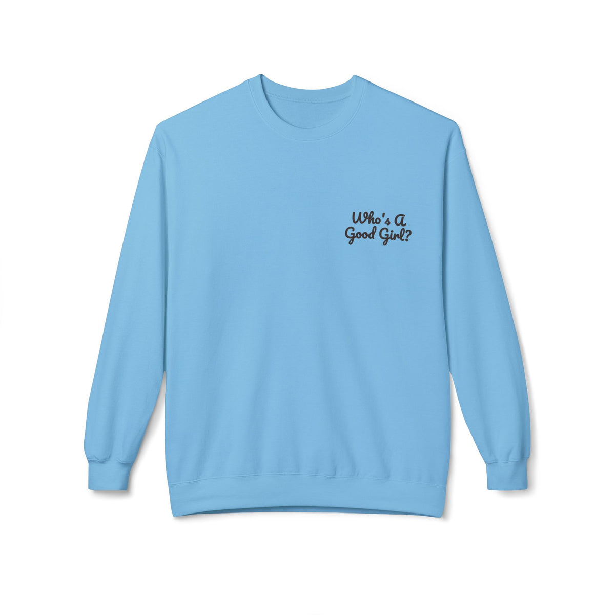 Who's A Good Girl? Stella & Blue Badge Sweatshirt