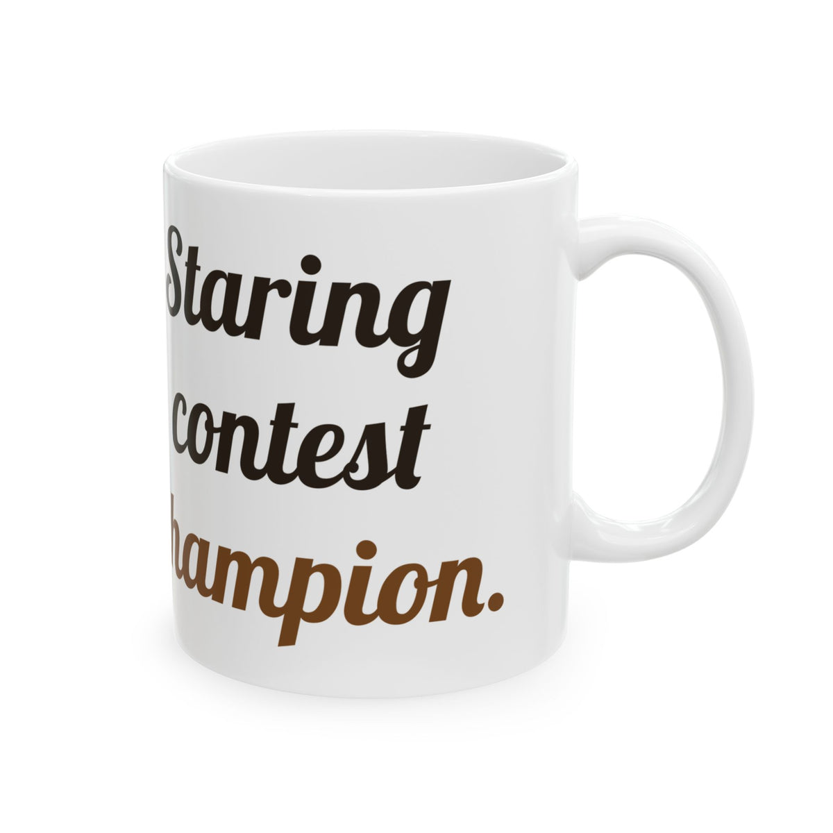 Staring contest champion | German Shepherd Mug