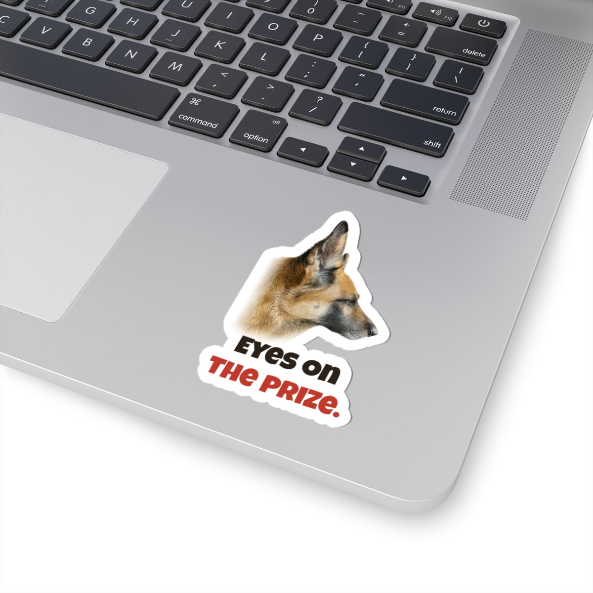 Eyes on the prize | German Shepherd Sticker