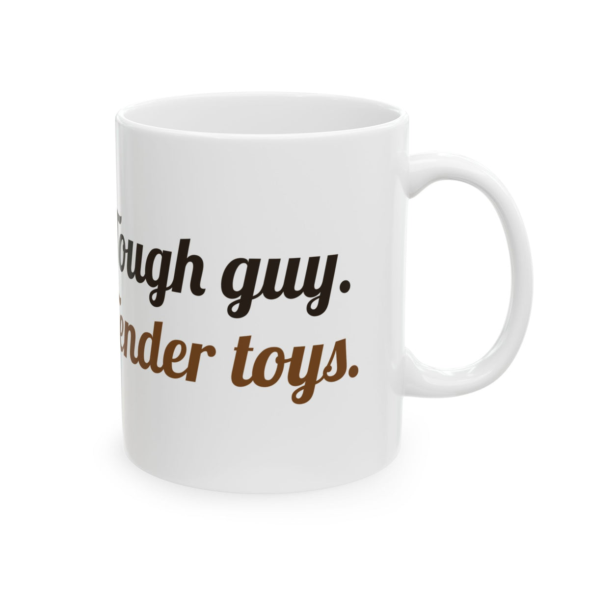Tough guy. Tender toys | German Shepherd Mug